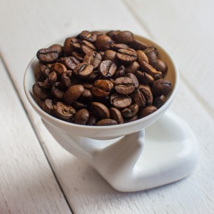 Кофе "Английская Карамель" в зернах аромат.