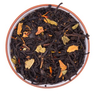 Черный ароматизированный "Вишневый джем с корицей" 